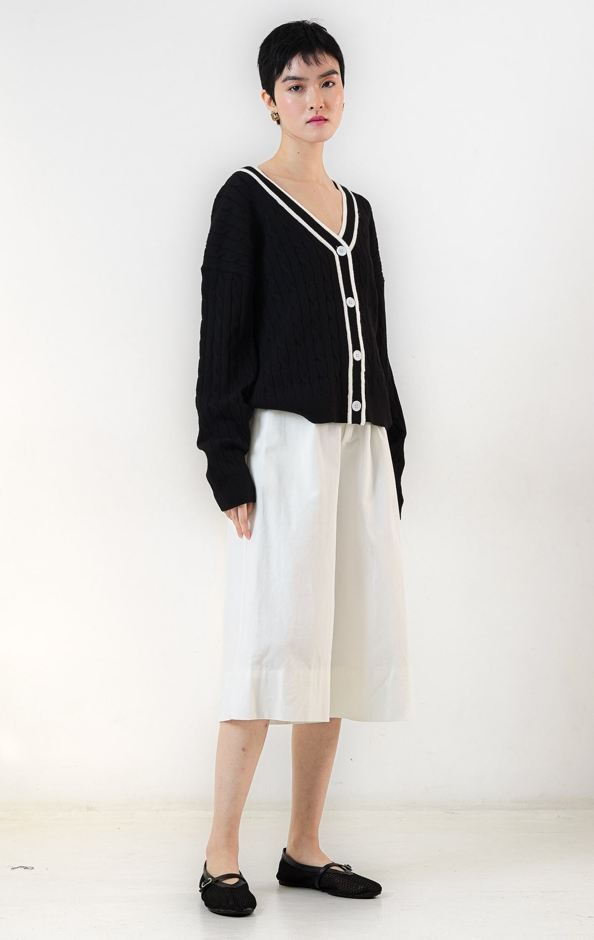 Annette Cardigan Black