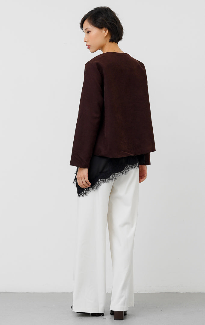 Calandra Jacket Dark Brown