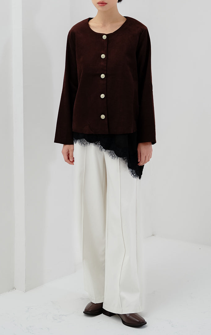 Calandra Jacket Dark Brown