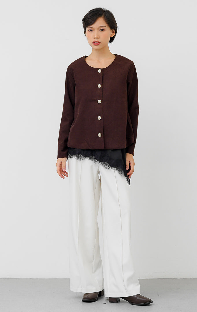 Calandra Jacket Dark Brown