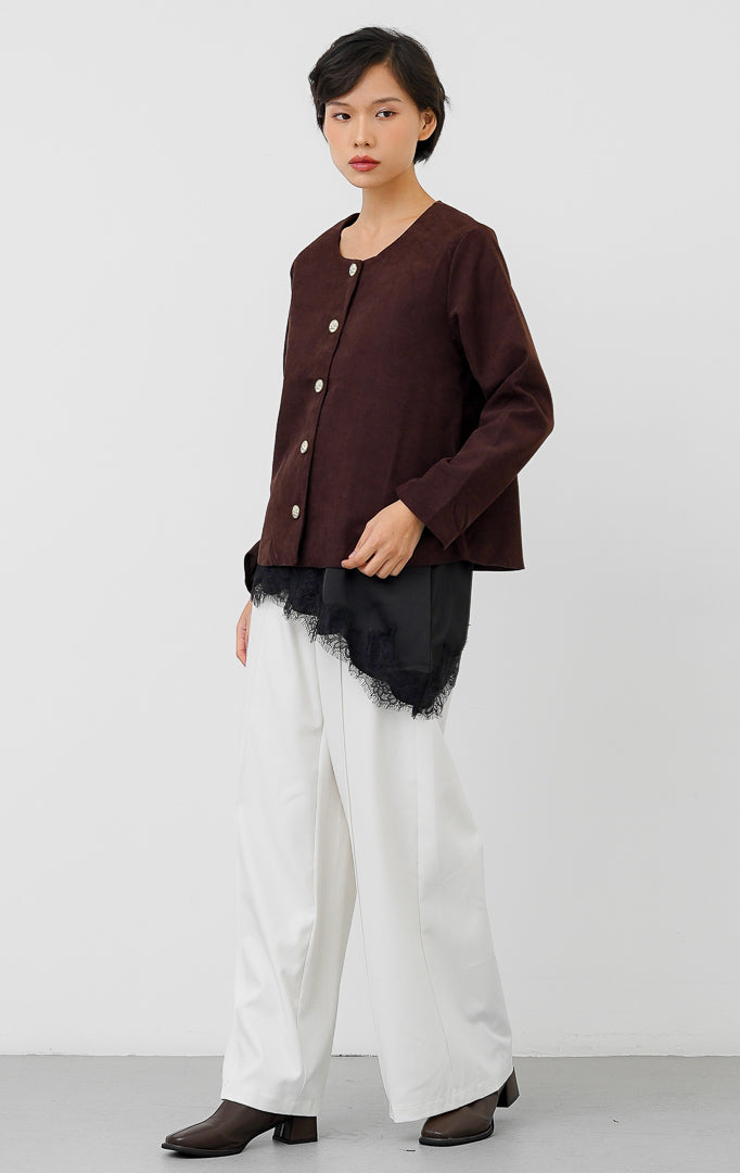 Calandra Jacket Dark Brown