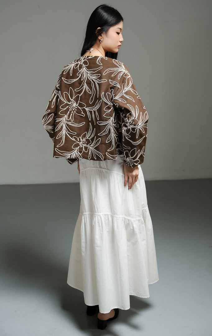 Catharina Jacket Dark Brown