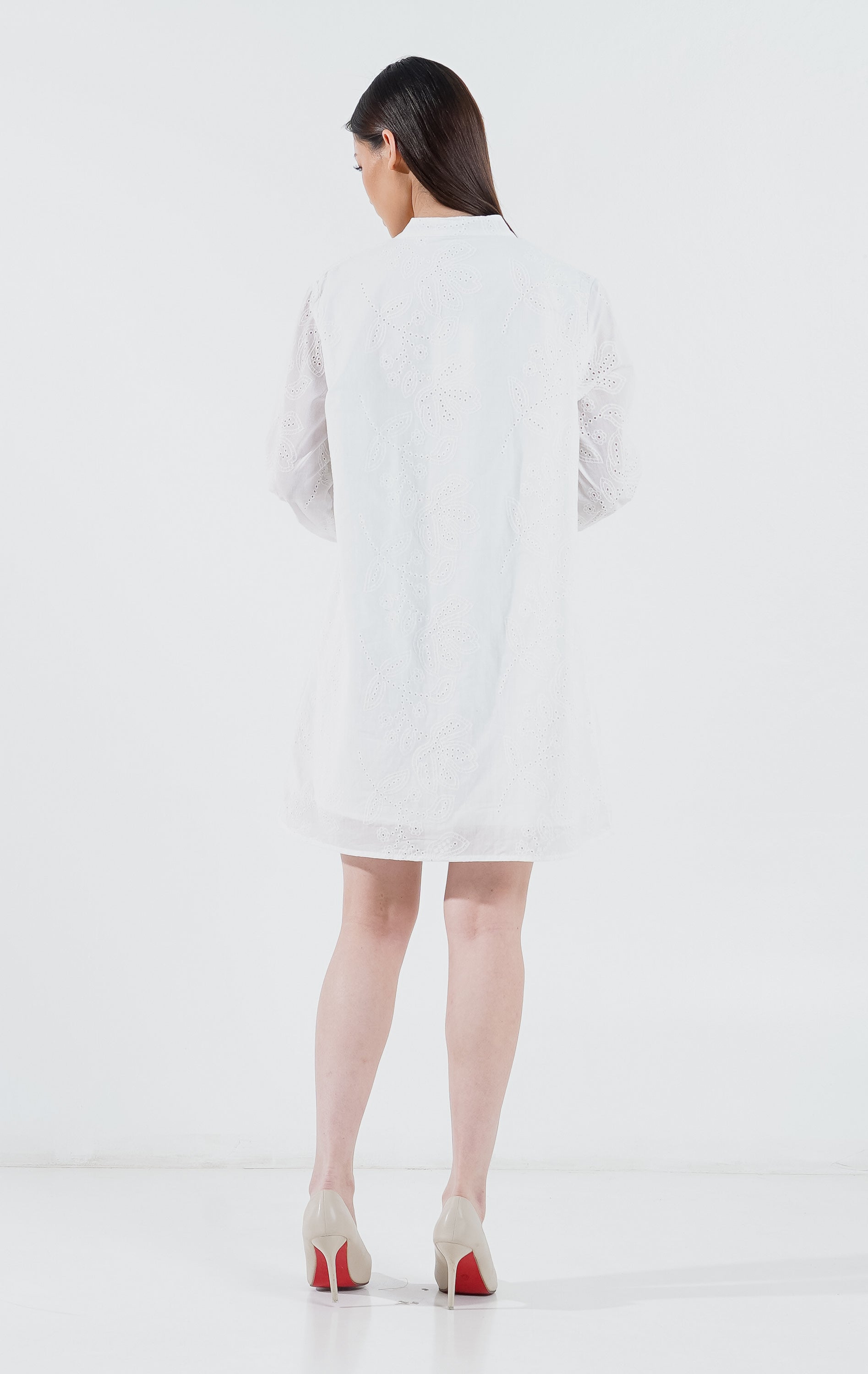 Deener Dress White
