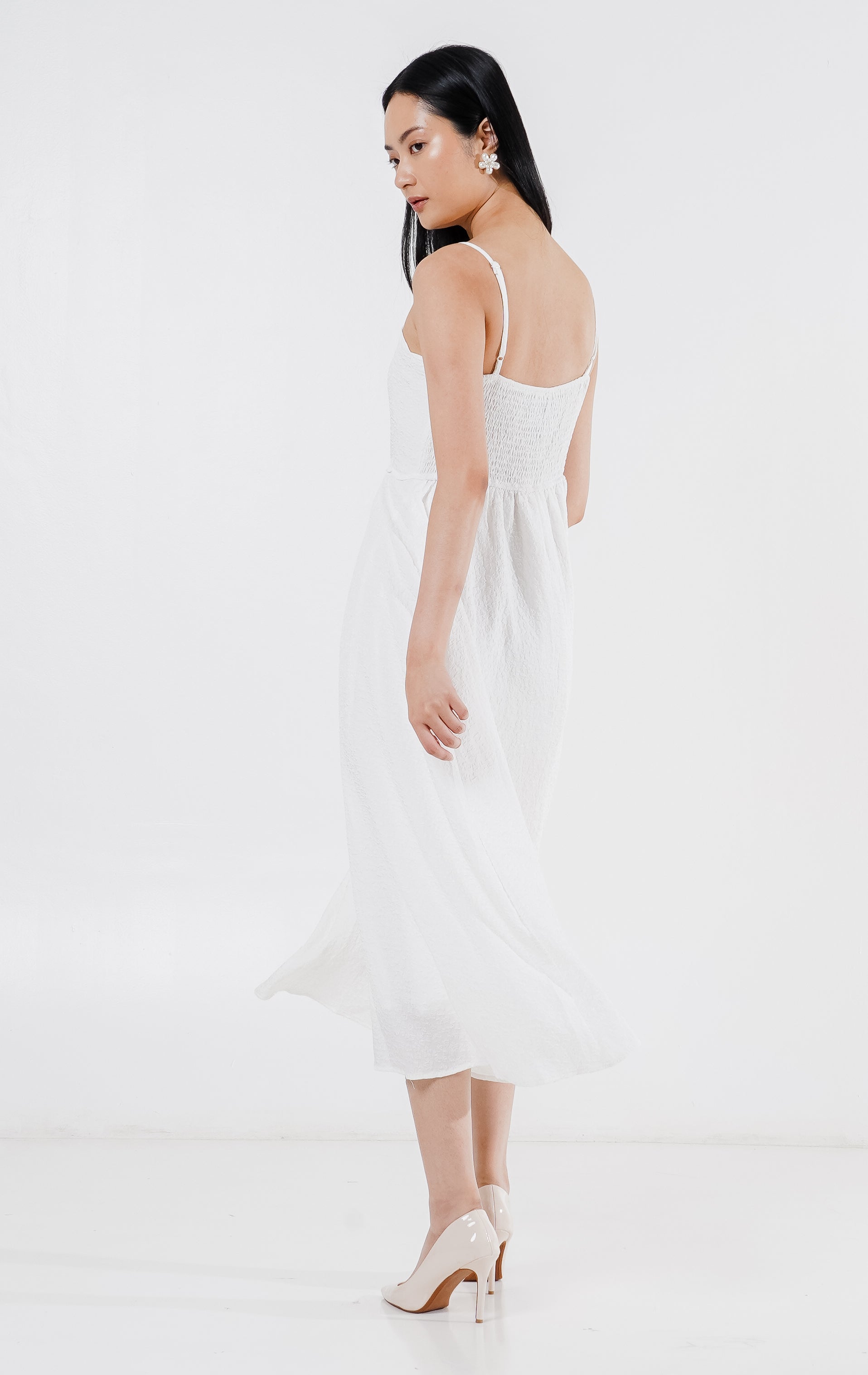 Raelyn Dress White
