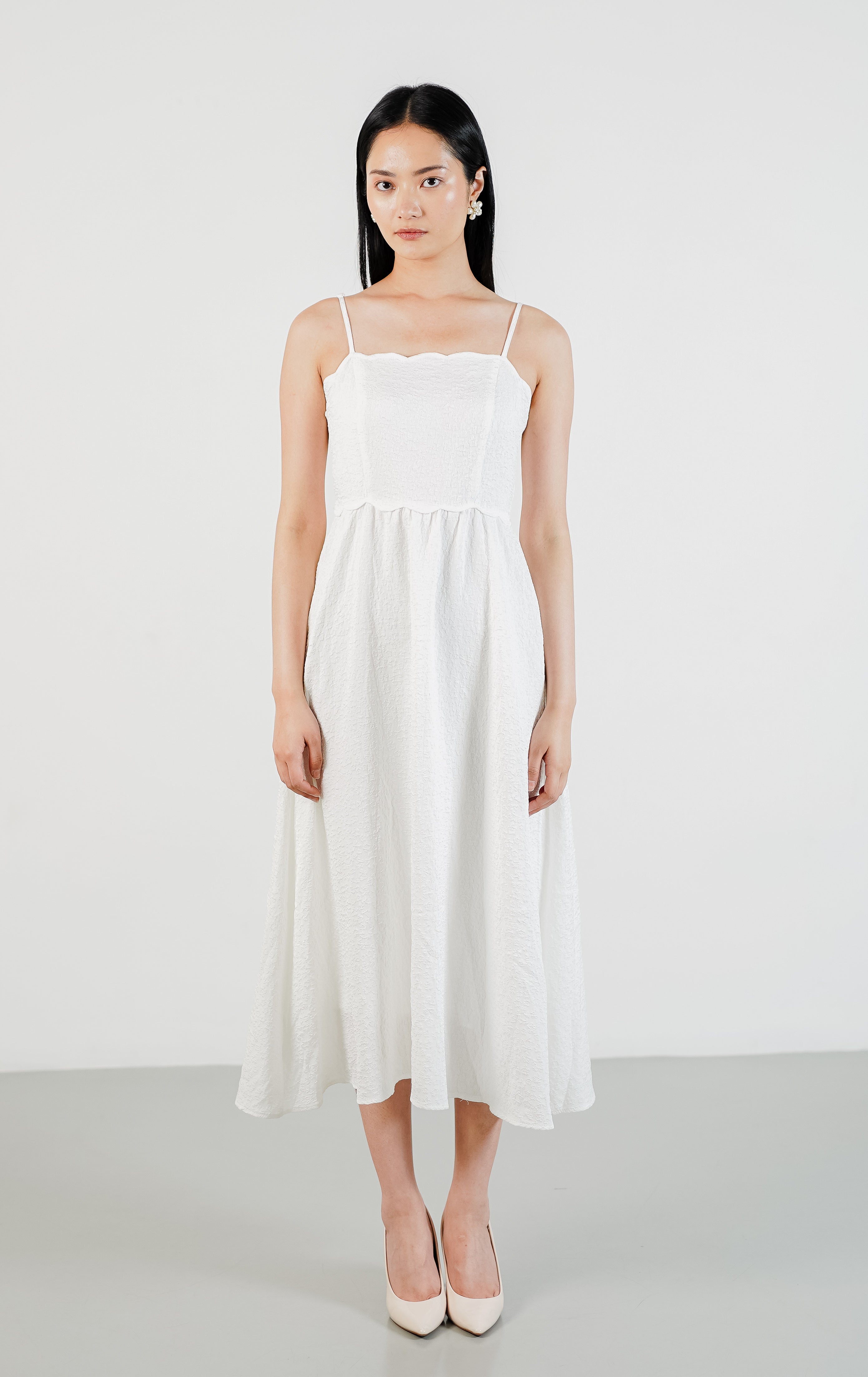 Raelyn Dress White