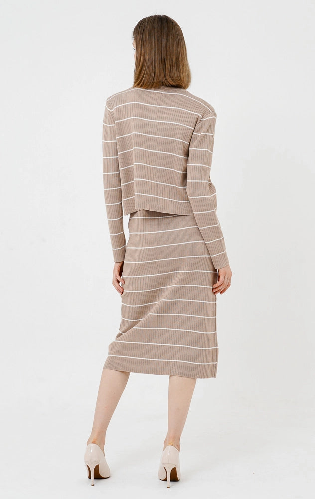 Jennet Set Dress Brown