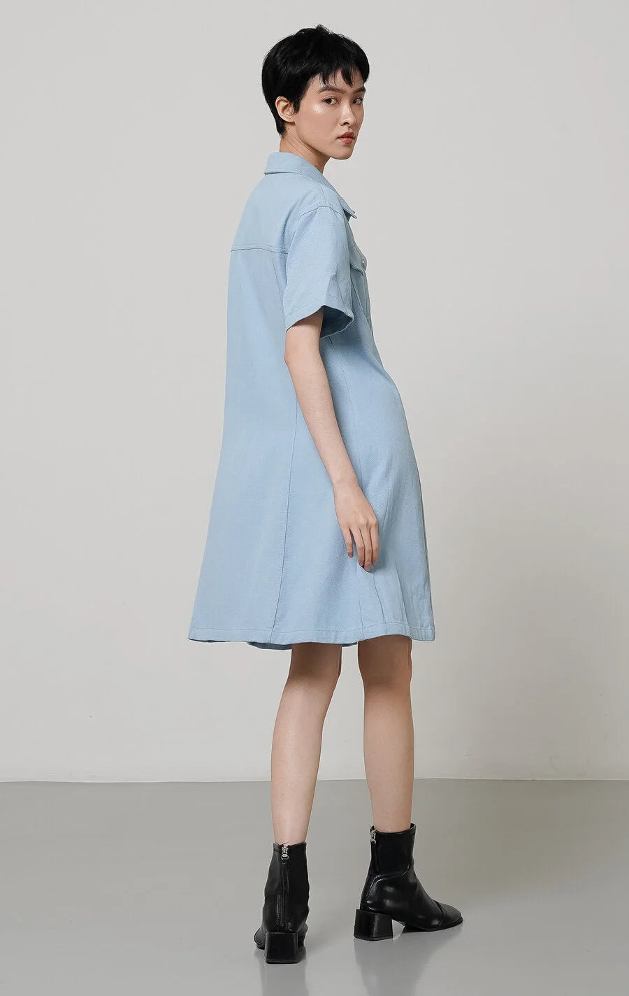 Davina Dress Blue
