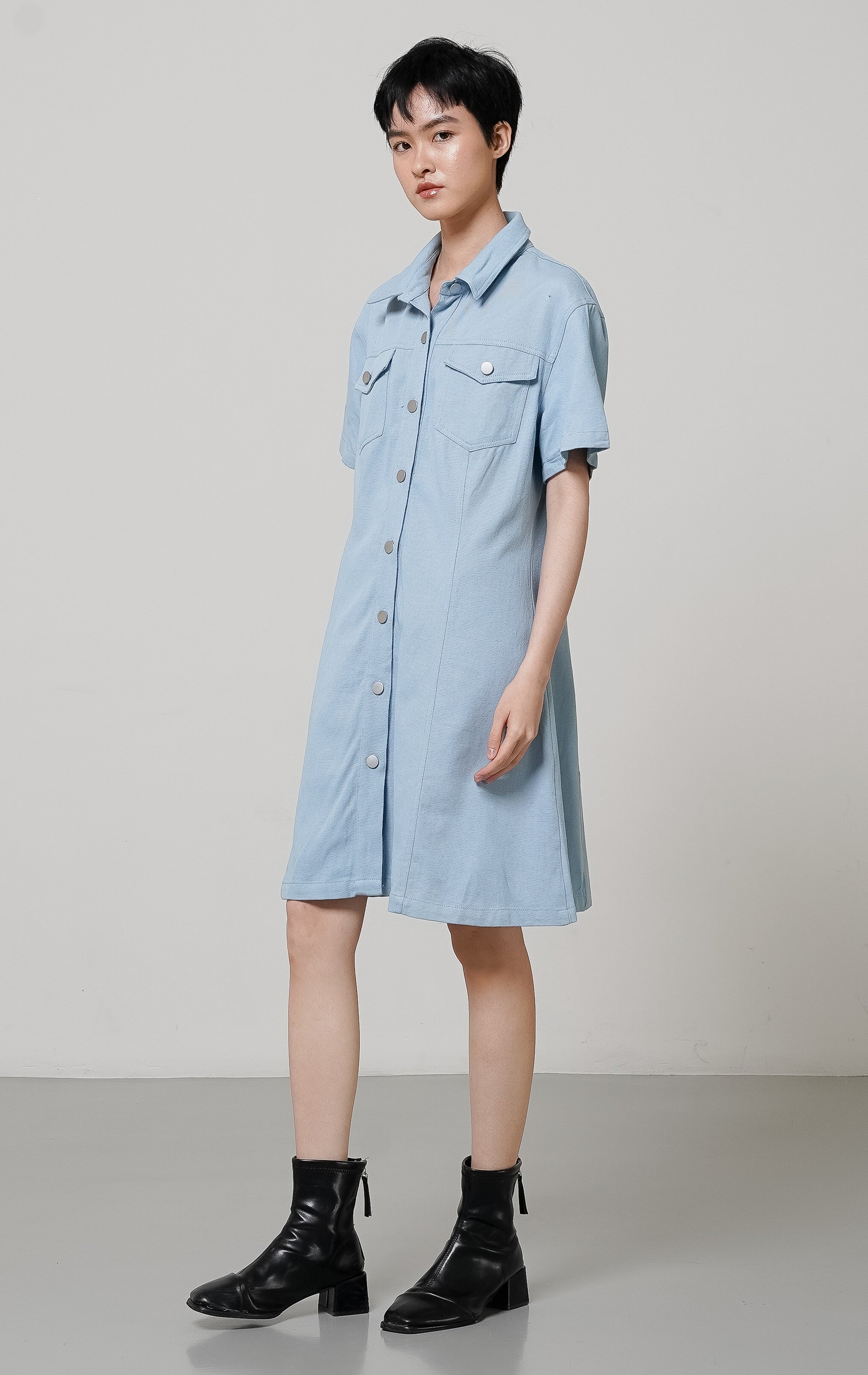 Davina Dress Blue