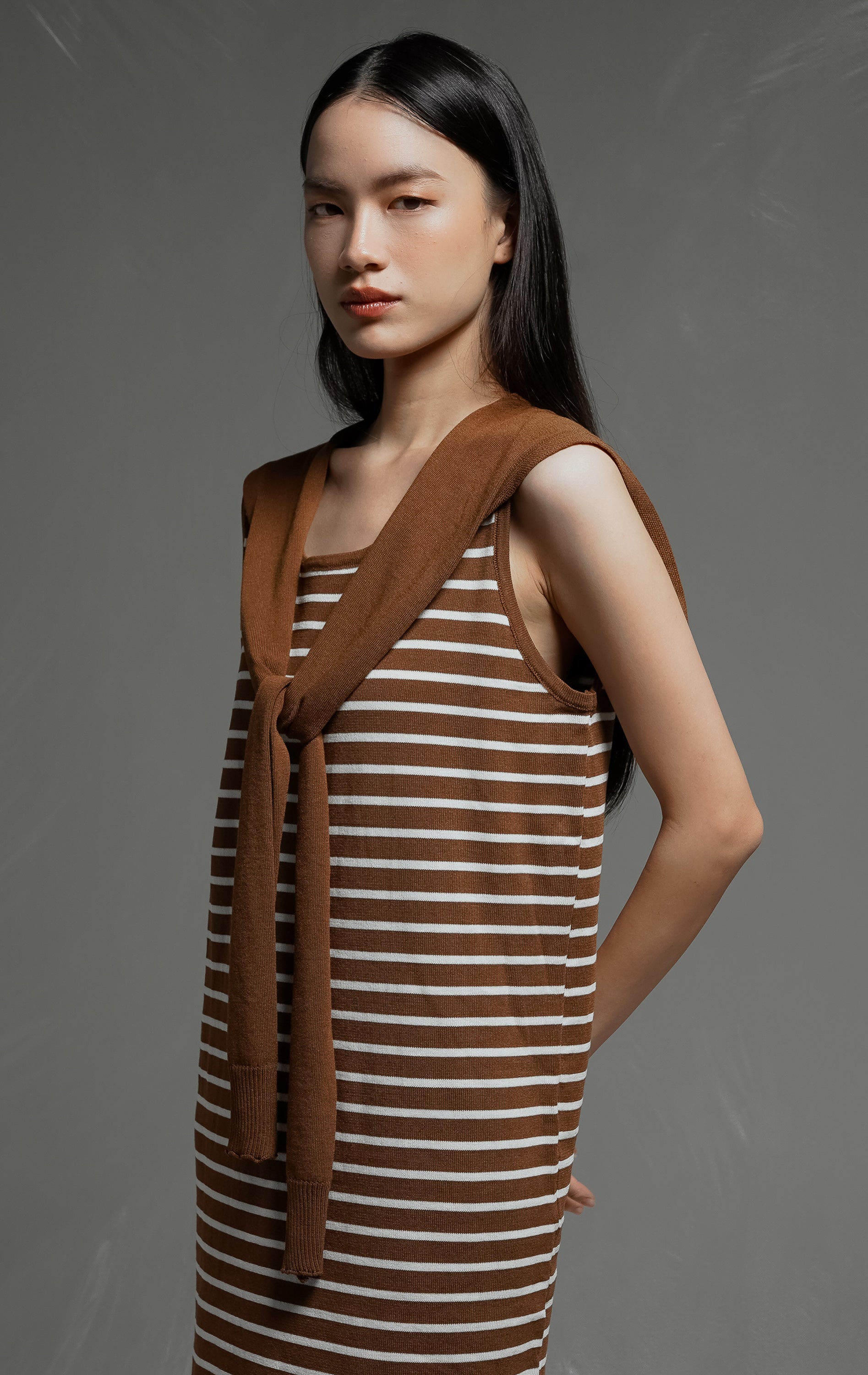 Tiffany Dress Brown