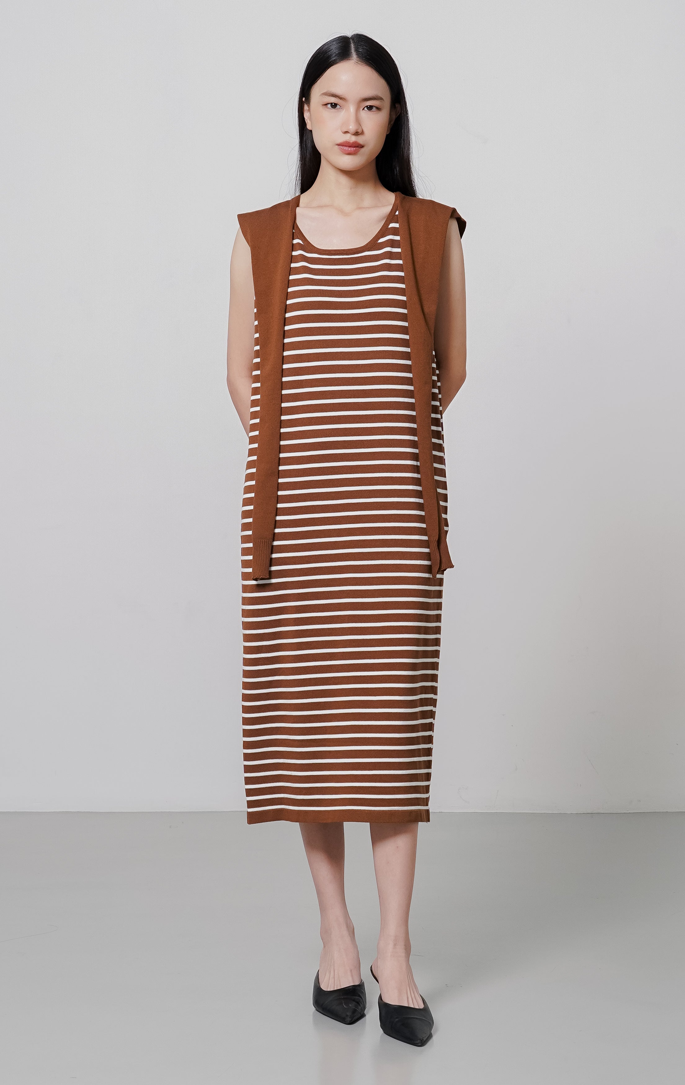 Tiffany Dress Brown