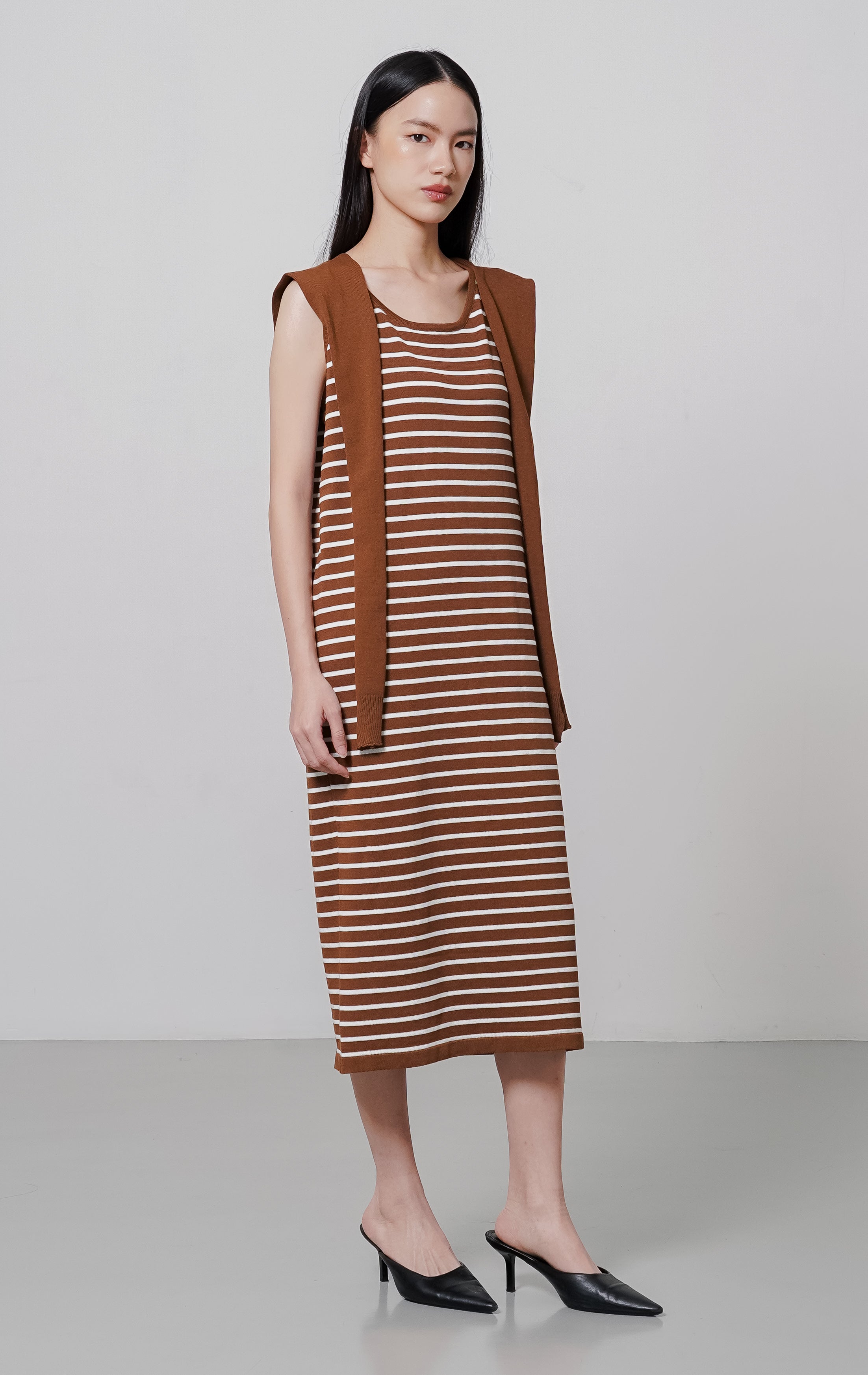 Tiffany Dress Brown