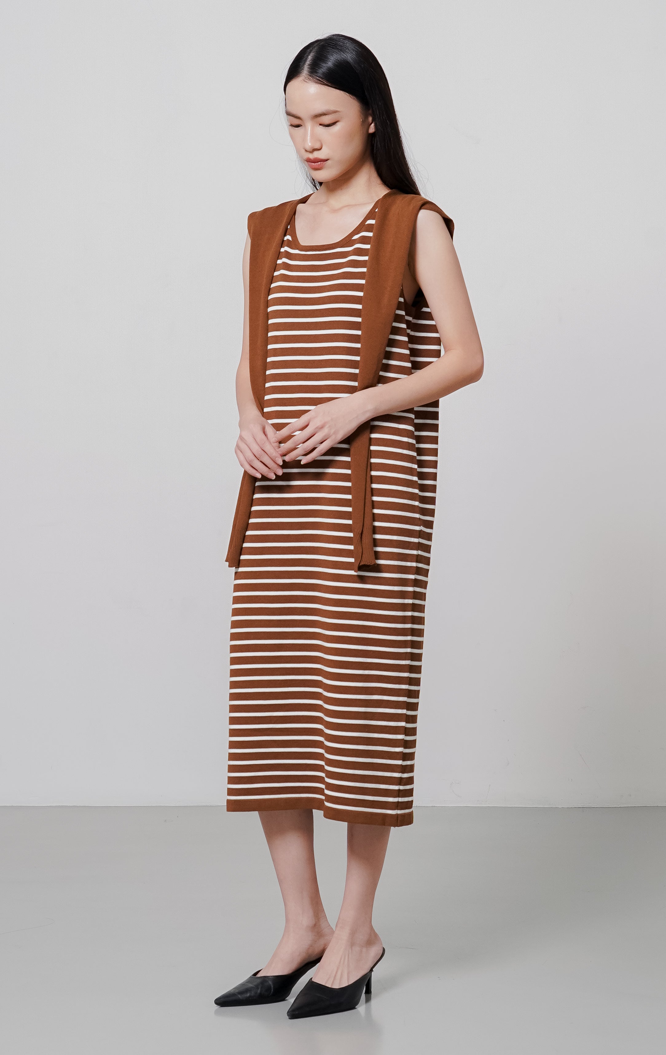 Tiffany Dress Brown