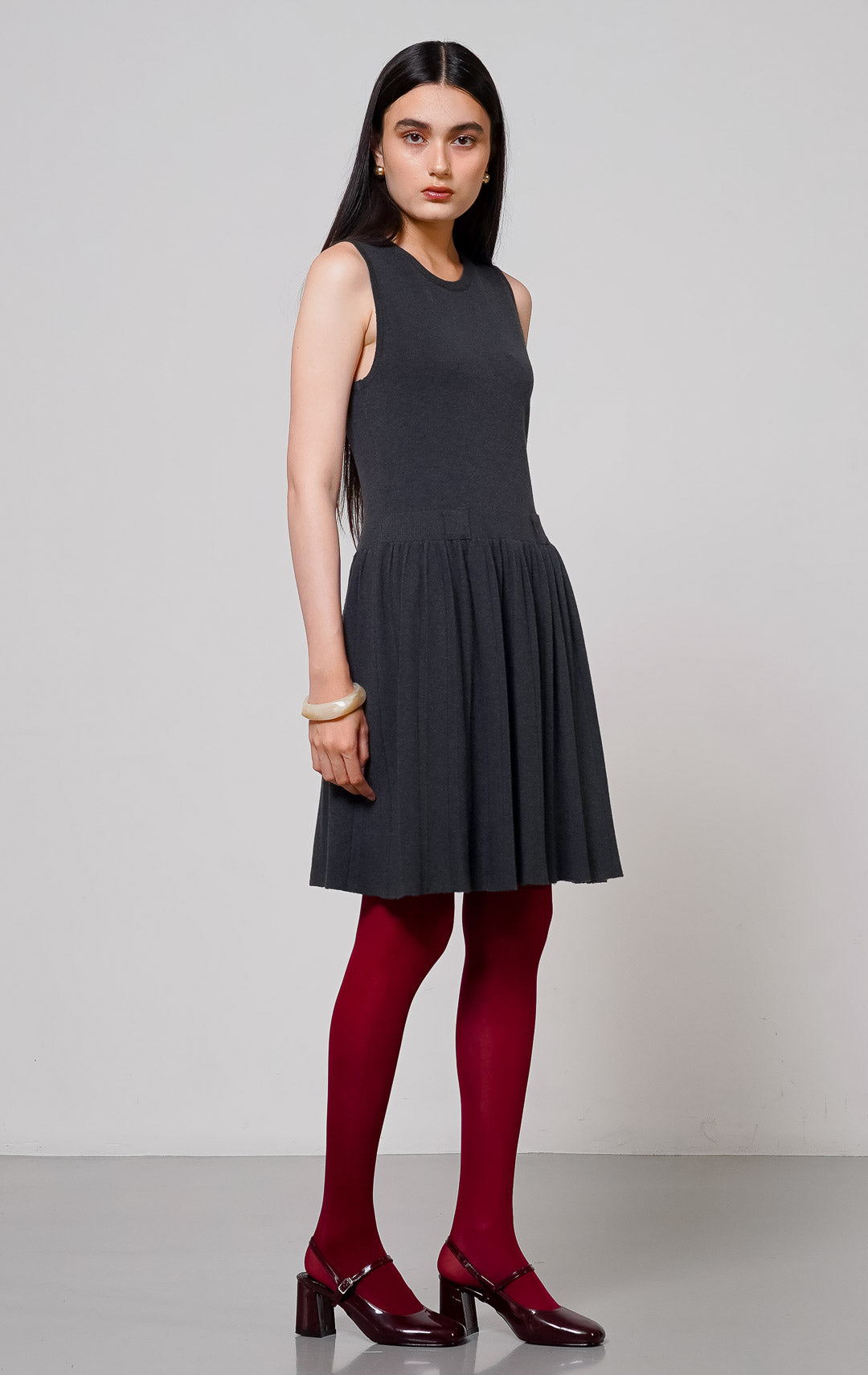 Kimmy Knit Dress Grey