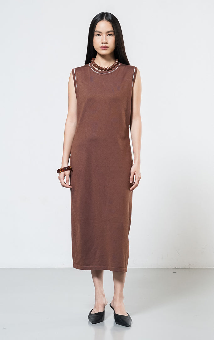Lena Dress Brown
