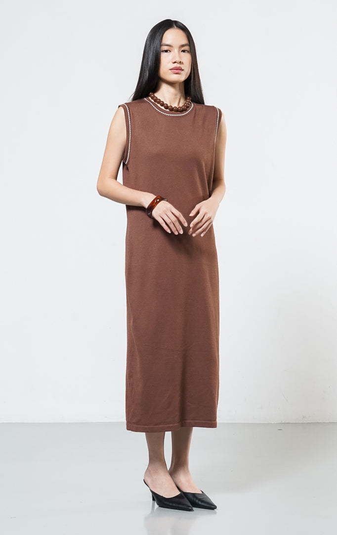 Lena Dress Brown