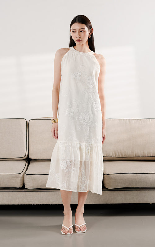 Lorita Dress Ivory