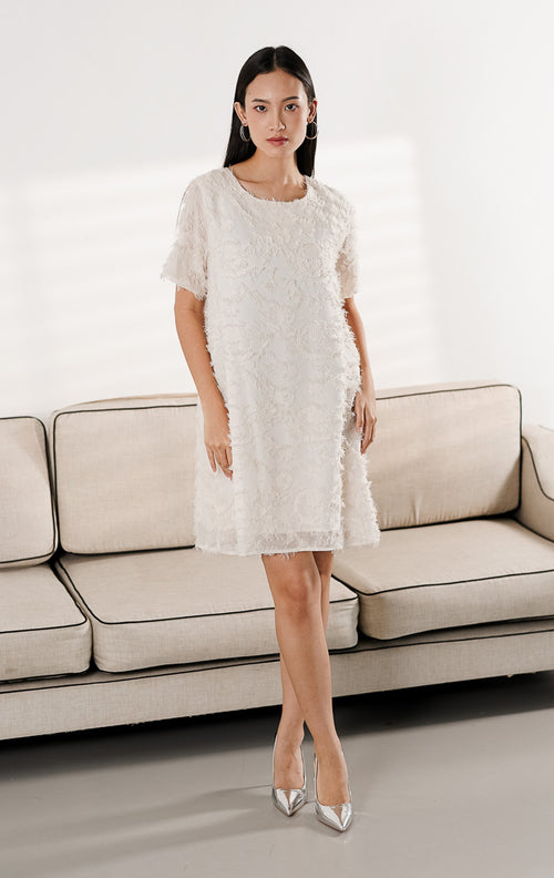 Enzy Dress Ivory