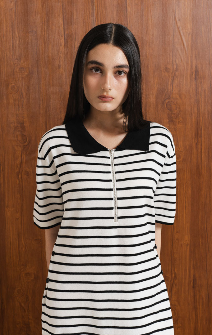 Evelyn Dress White