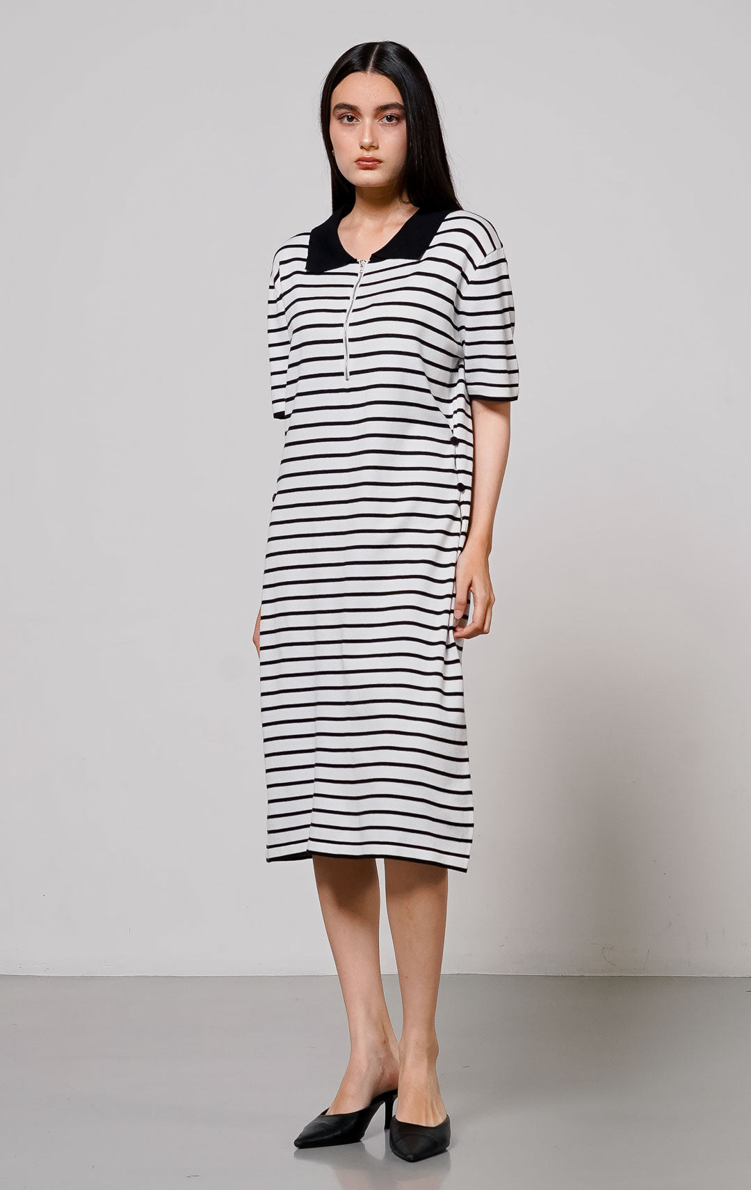 Evelyn Dress White