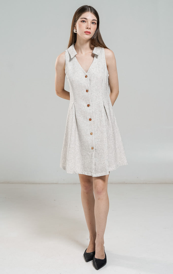 Karmela Dress Ivory