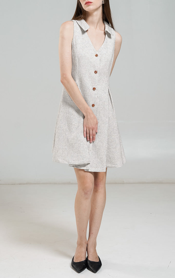 Karmela Dress Ivory