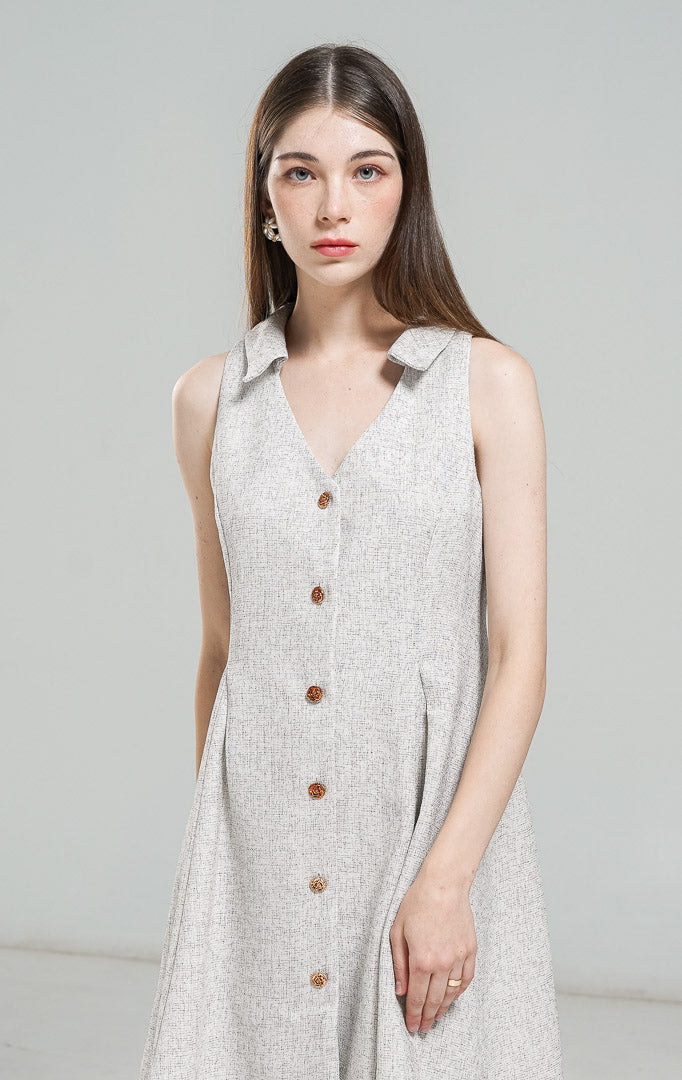 Karmela Dress Ivory