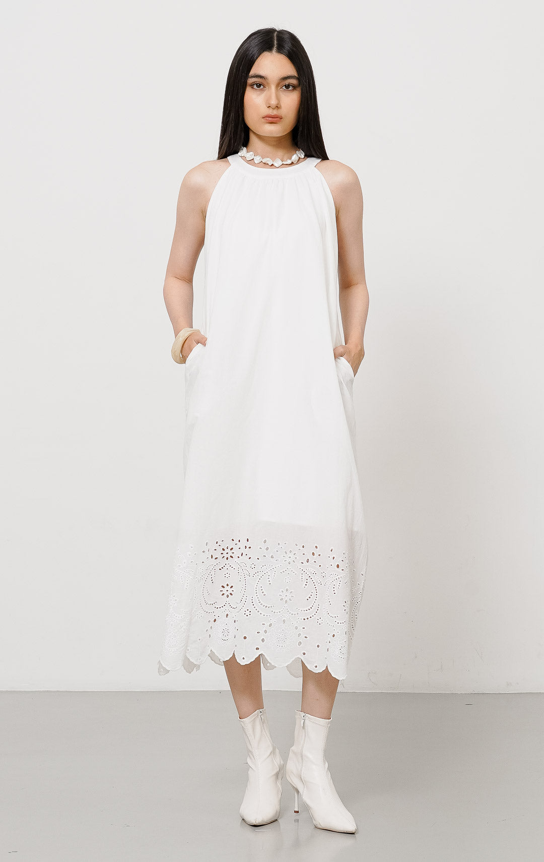 Suzy Dress White