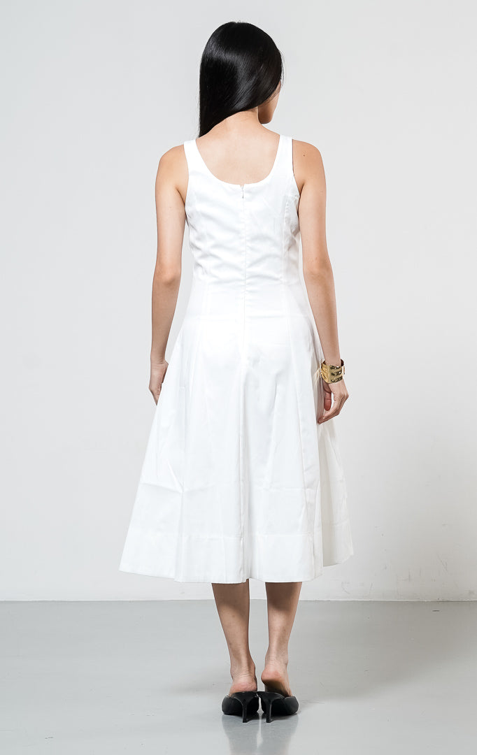 Jennet Dress White