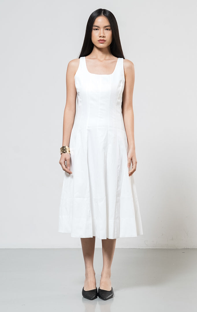 Jennet Dress White