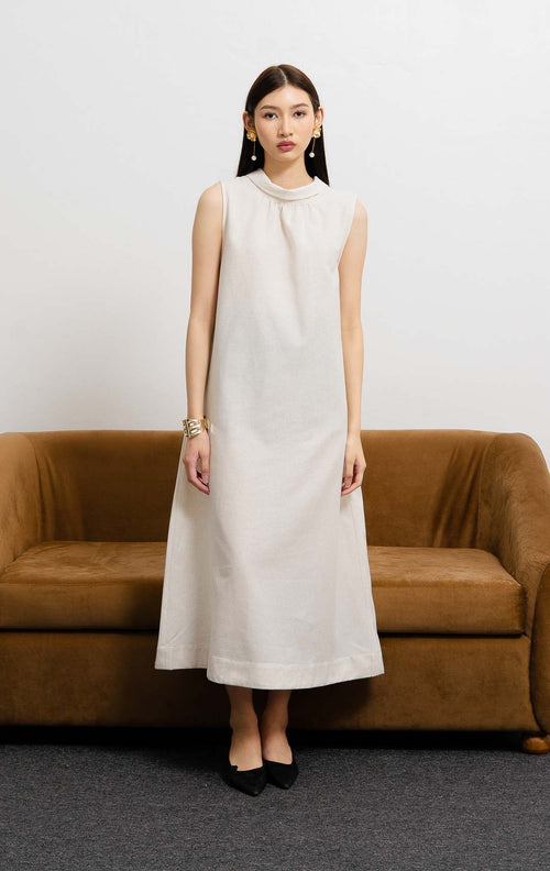 Carlota Dress Ivory