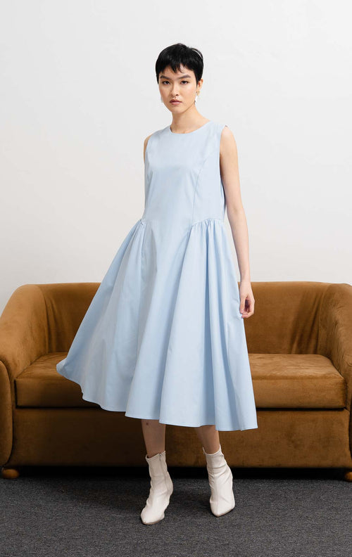 Chantal Dress Blue