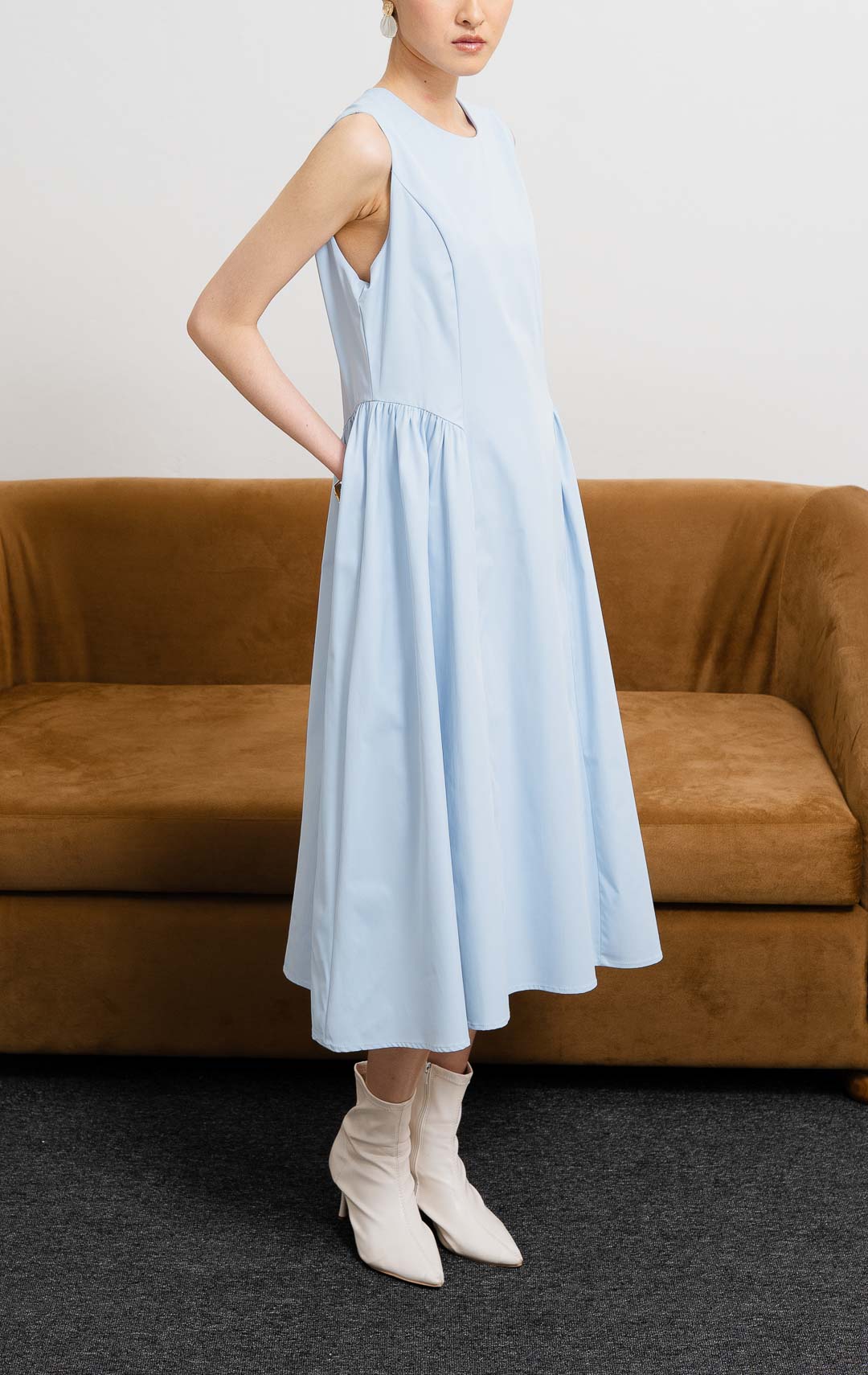 Chantal Dress Blue