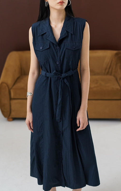 Orielle Dress Navy