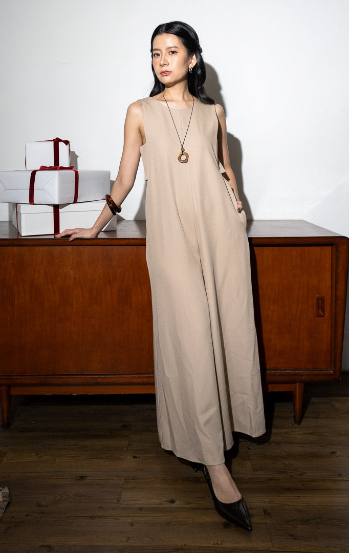 Barbara Jumpsuit Brown