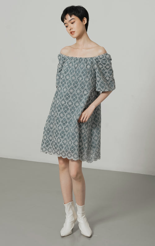 Harumi Dress Blue