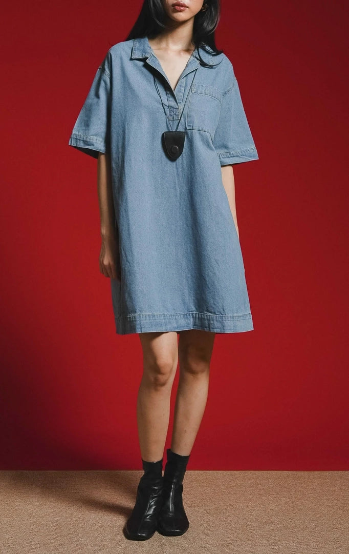 Abigail Dress Denim