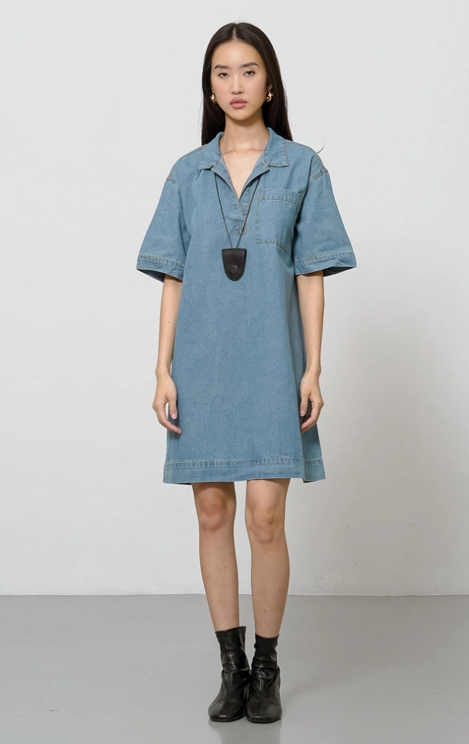 Abigail Dress Denim