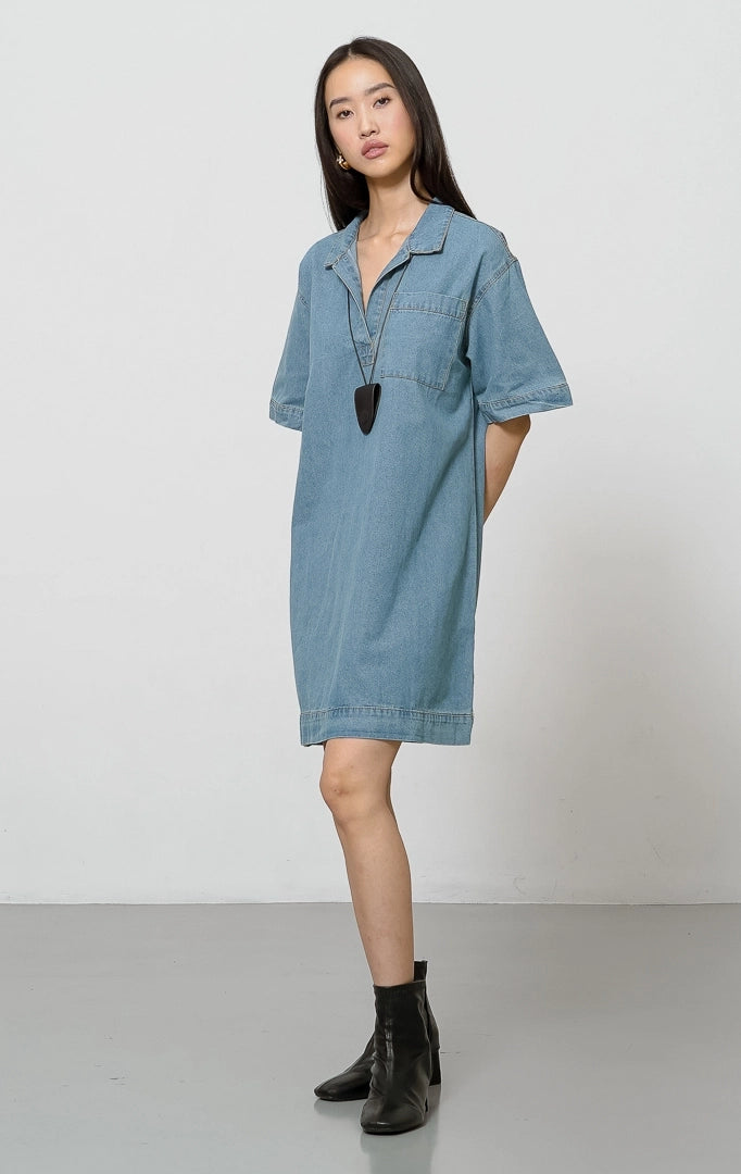 Abigail Dress Denim