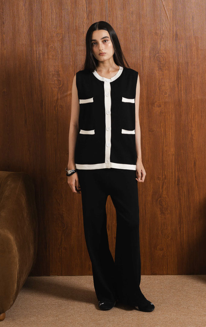 Elena Knit Set Black