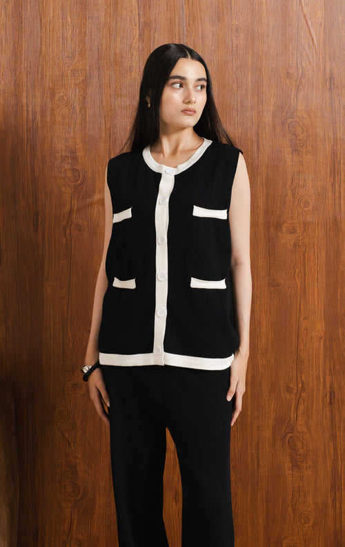 Elena Knit Set Black