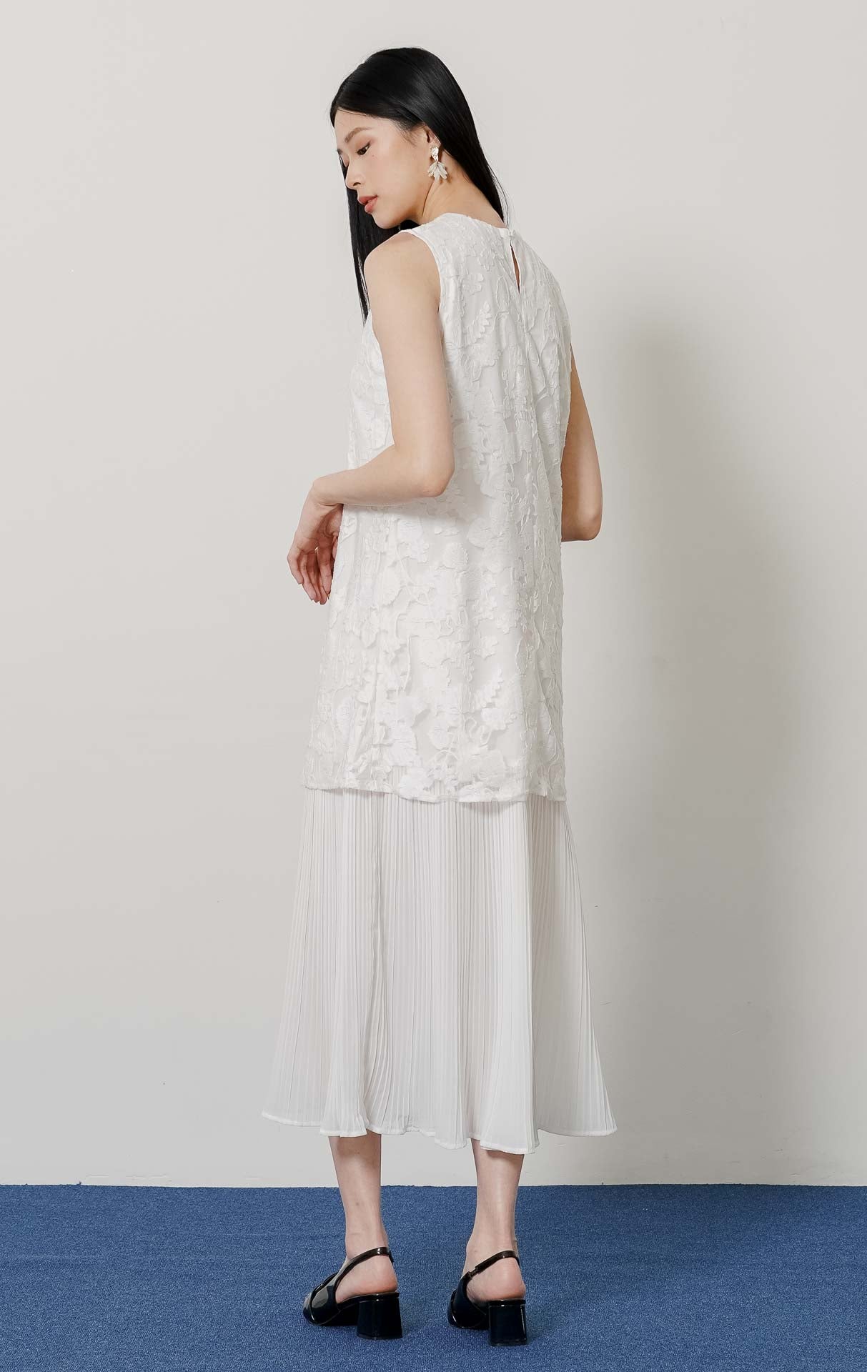 Vienna Dress White