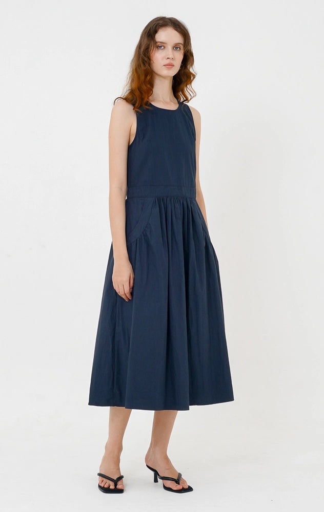 Jennet Dress Navy