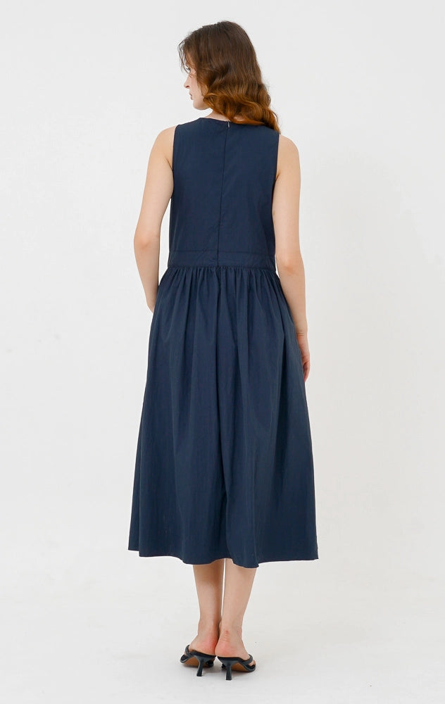 Jennet Dress Navy