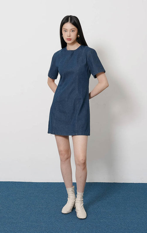 Mavis Dress Denim