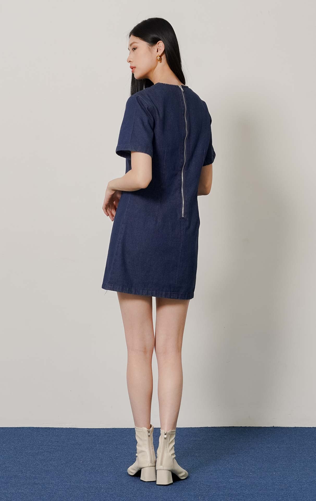 Mavis Dress Denim