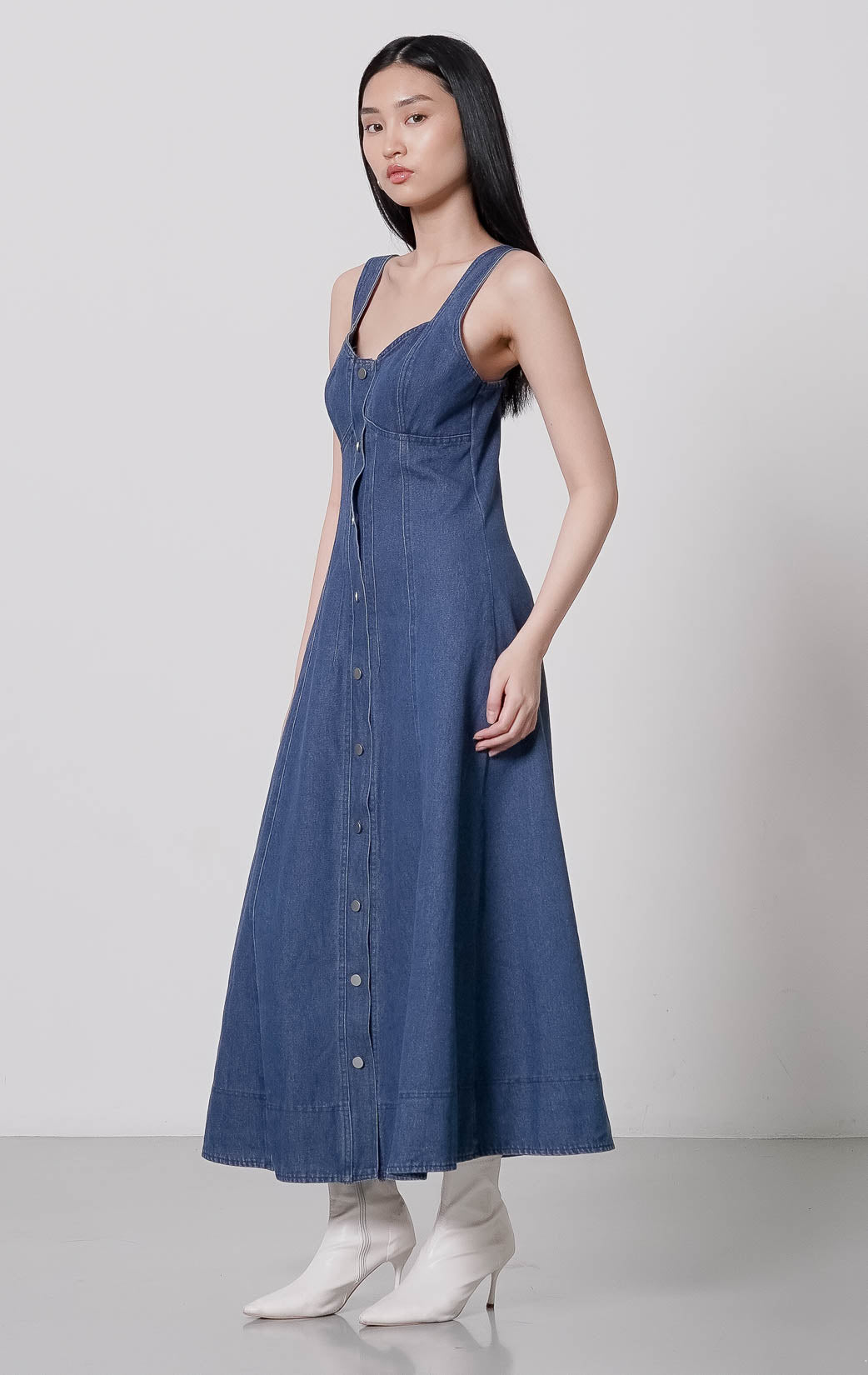 Charlotte Dress Denim