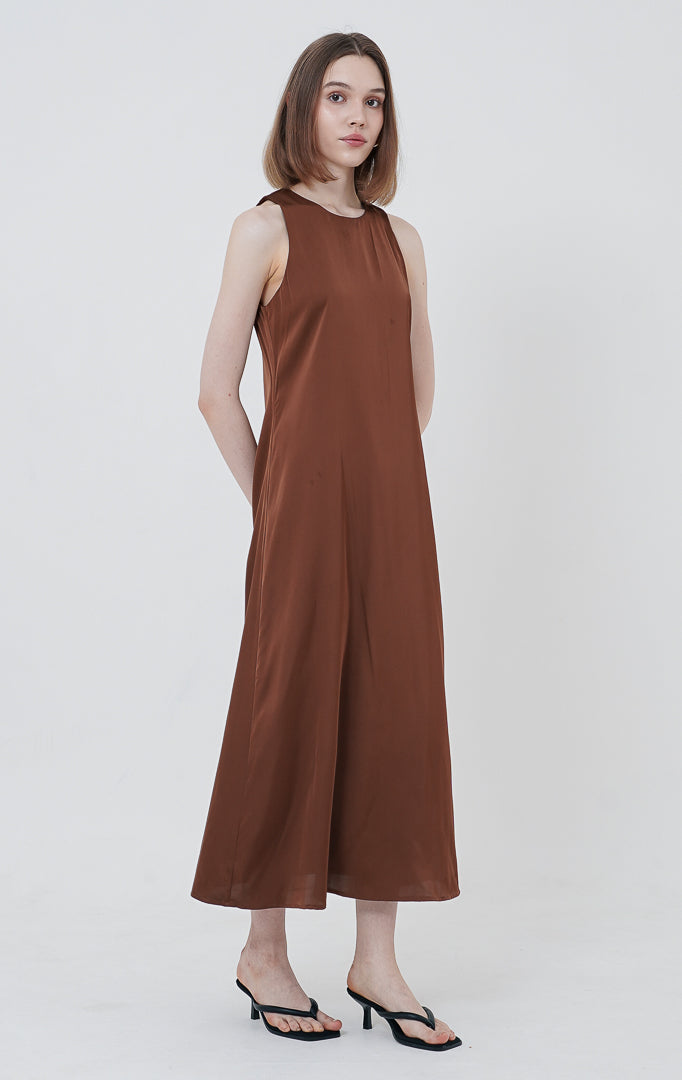 SH Gemma Dress Brown