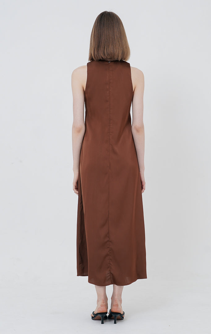 SH Gemma Dress Brown