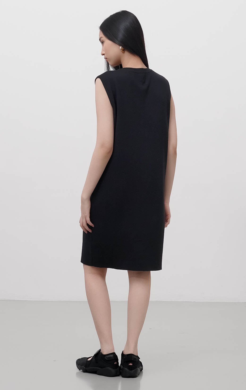 Halie Knit Dress Black