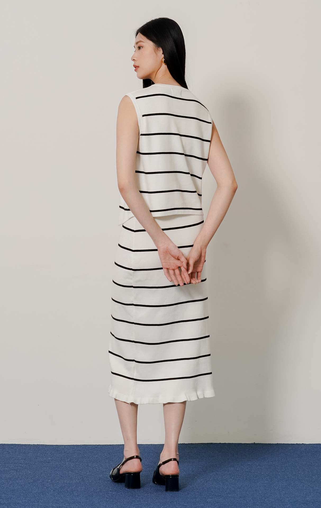 Katie Knit Set White